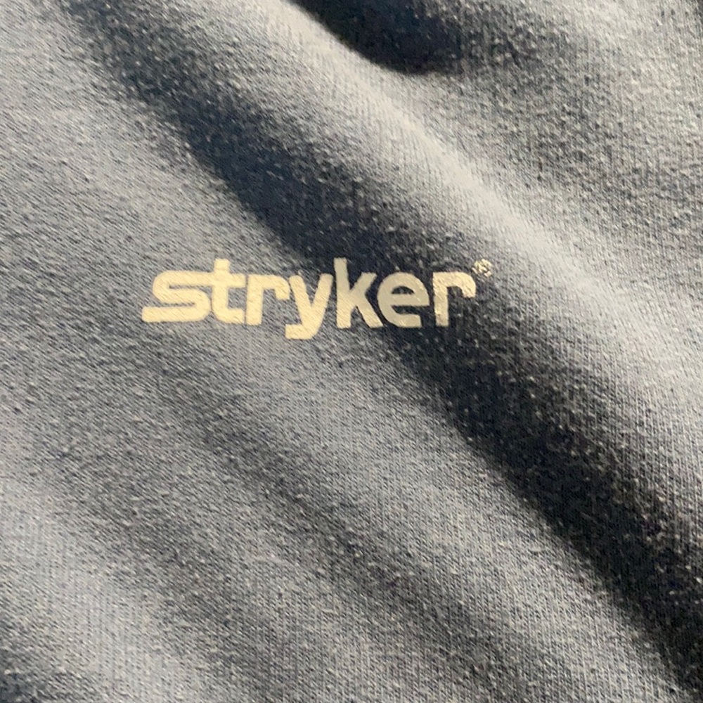 blue oversized hoodie